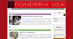 Desktop Screenshot of fonderiausa.com